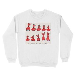 Alternative view of Kate Bush - Wuthering Heights Dance - You Know It's Me, Cathy! Unisex Crewneck Sweatshirt