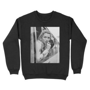 KATE MOSS photo, photographer Unisex Crewneck Sweatshirt