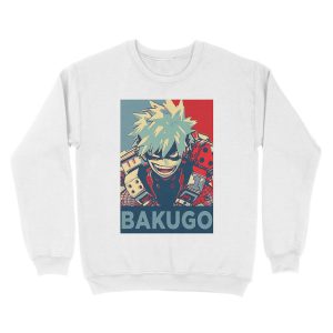 Alternative view of Katsuki Bakugo HOPE Unisex Crewneck Sweatshirt