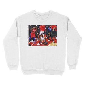 Alternative view of Kawhi Leonard Unisex Crewneck Sweatshirt