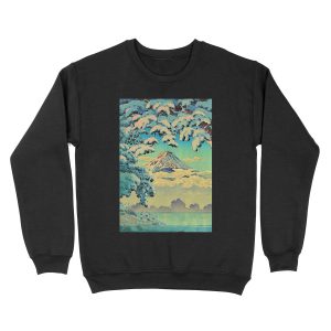 Kehiin in the Snow Unisex Crewneck Sweatshirt