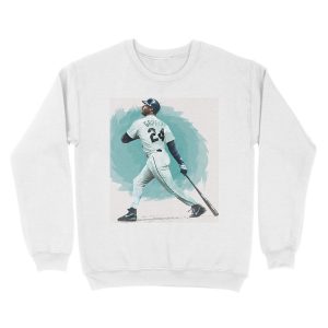 Alternative view of Ken Griffey Jr. Unisex Crewneck Sweatshirt