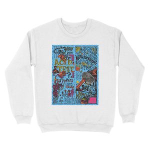 Alternative view of Ken Kesey Acid Test Handbill Unisex Crewneck Sweatshirt