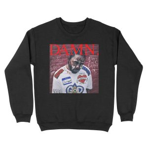 Kendrick Lamar - DAMN. Alternate Album Art Unisex Crewneck Sweatshirt