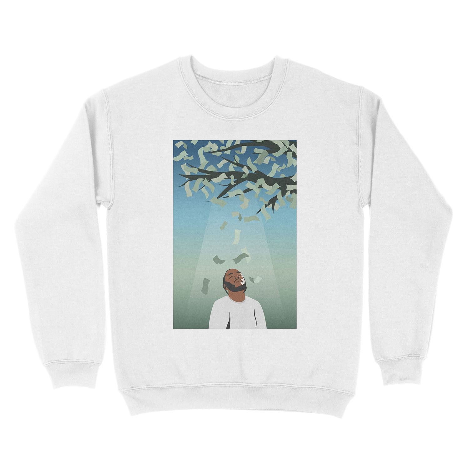 Kendrick Lamar - Money Trees Unisex Crewneck Sweatshirt - Image 2