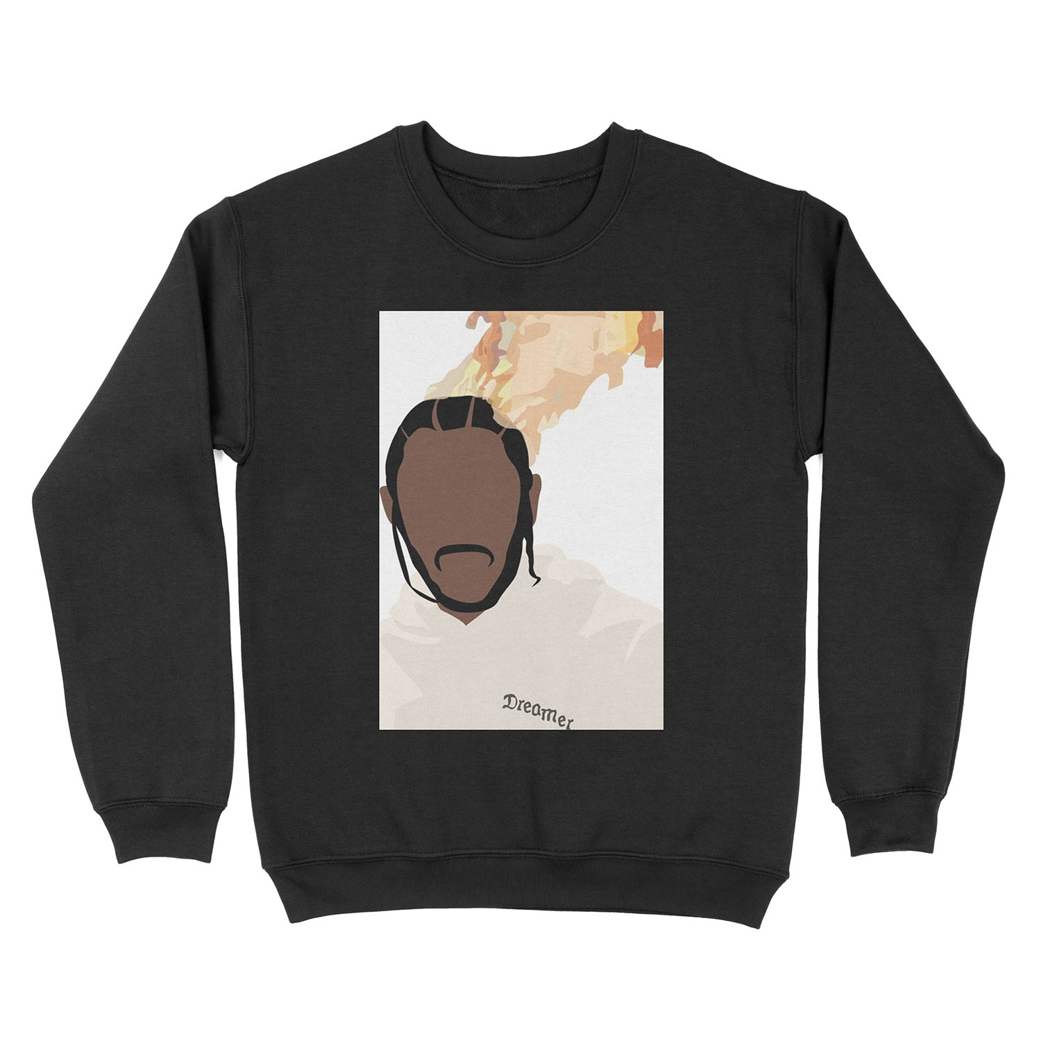 Kendrick Lamar - On Fire Unisex Crewneck Sweatshirt