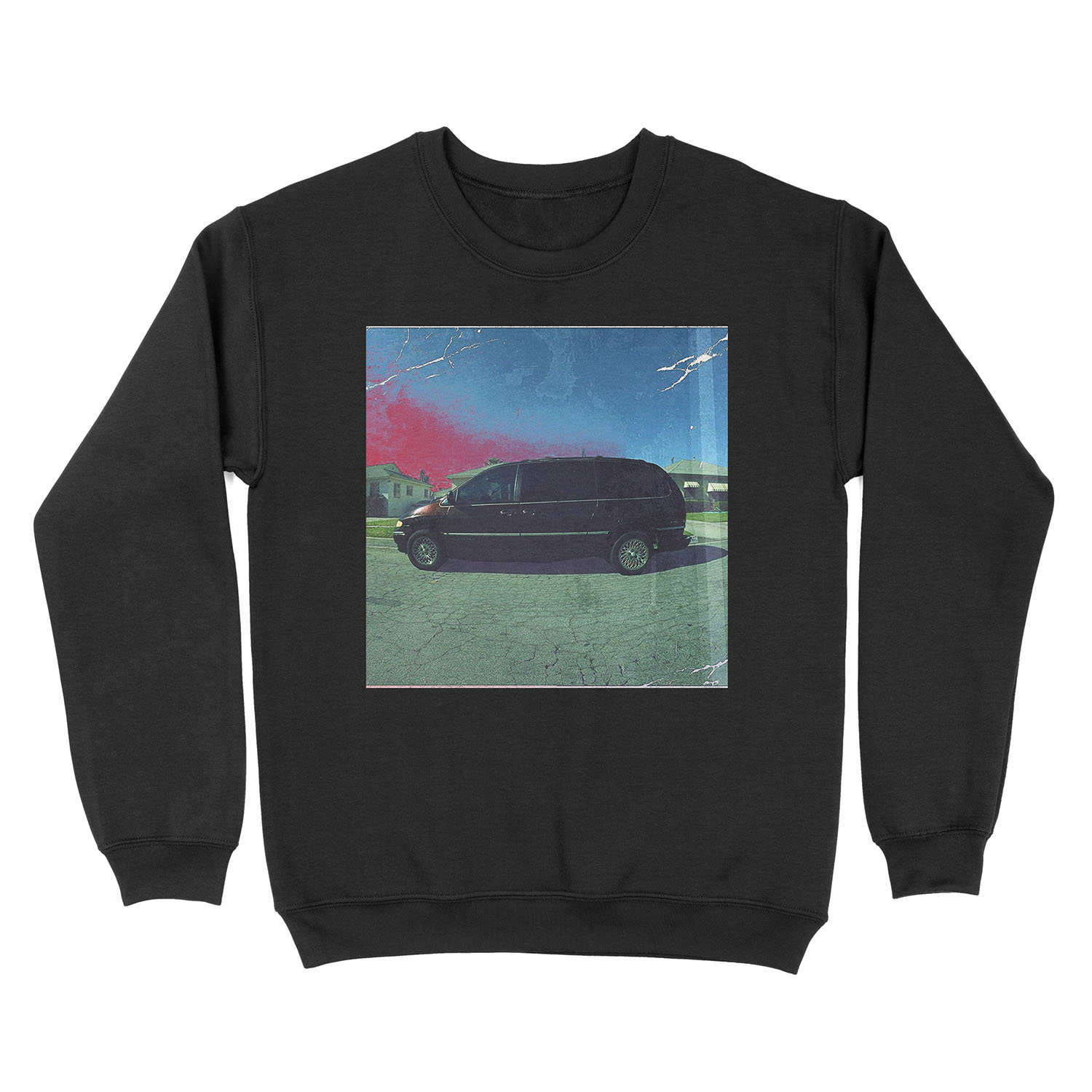 kendrick lamar van Unisex Crewneck Sweatshirt