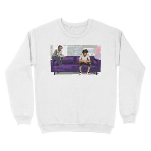 Alternative view of Kendrick Lamar x J Cole Unisex Crewneck Sweatshirt