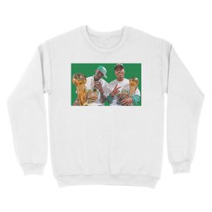 Alternative view of Kevin Garnett and Paul Pierce Unisex Crewneck Sweatshirt