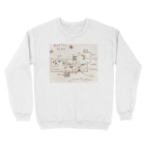 Alternative view of Kevin's Battle Plan Unisex Crewneck Sweatshirt