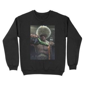 Khabib Nurmagomedov Epic UFC Conor Mcgregor Proper 12 Whiskey Unisex Crewneck Sweatshirt