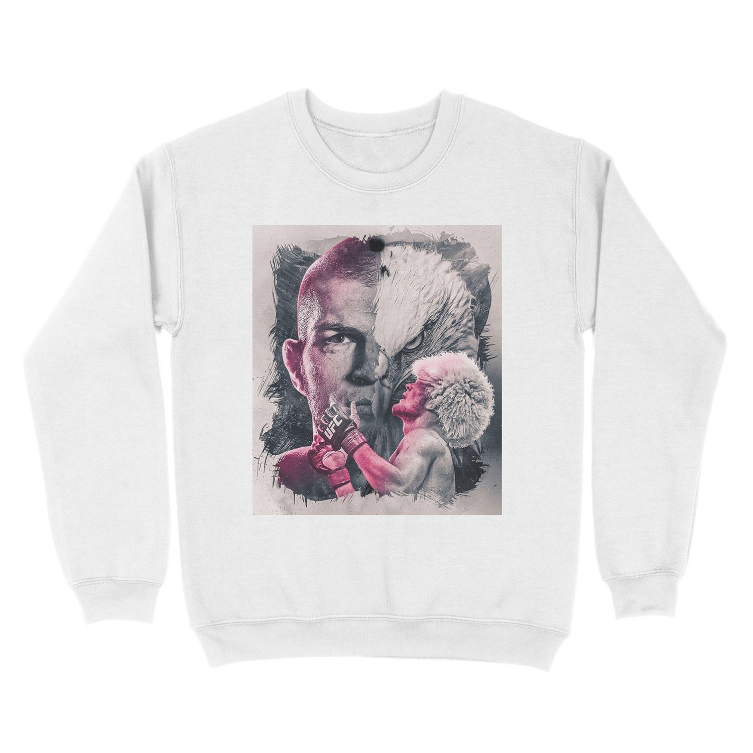 Khabib Nurmagomedov Russian Eagle Ufc Fighter Unisex Crewneck Sweatshirt - Image 2