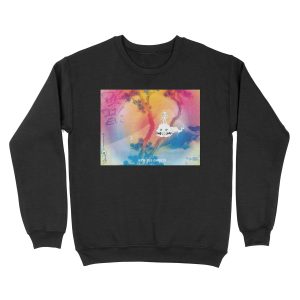 KIDS SEE GHOSTS MERCH Unisex Crewneck Sweatshirt