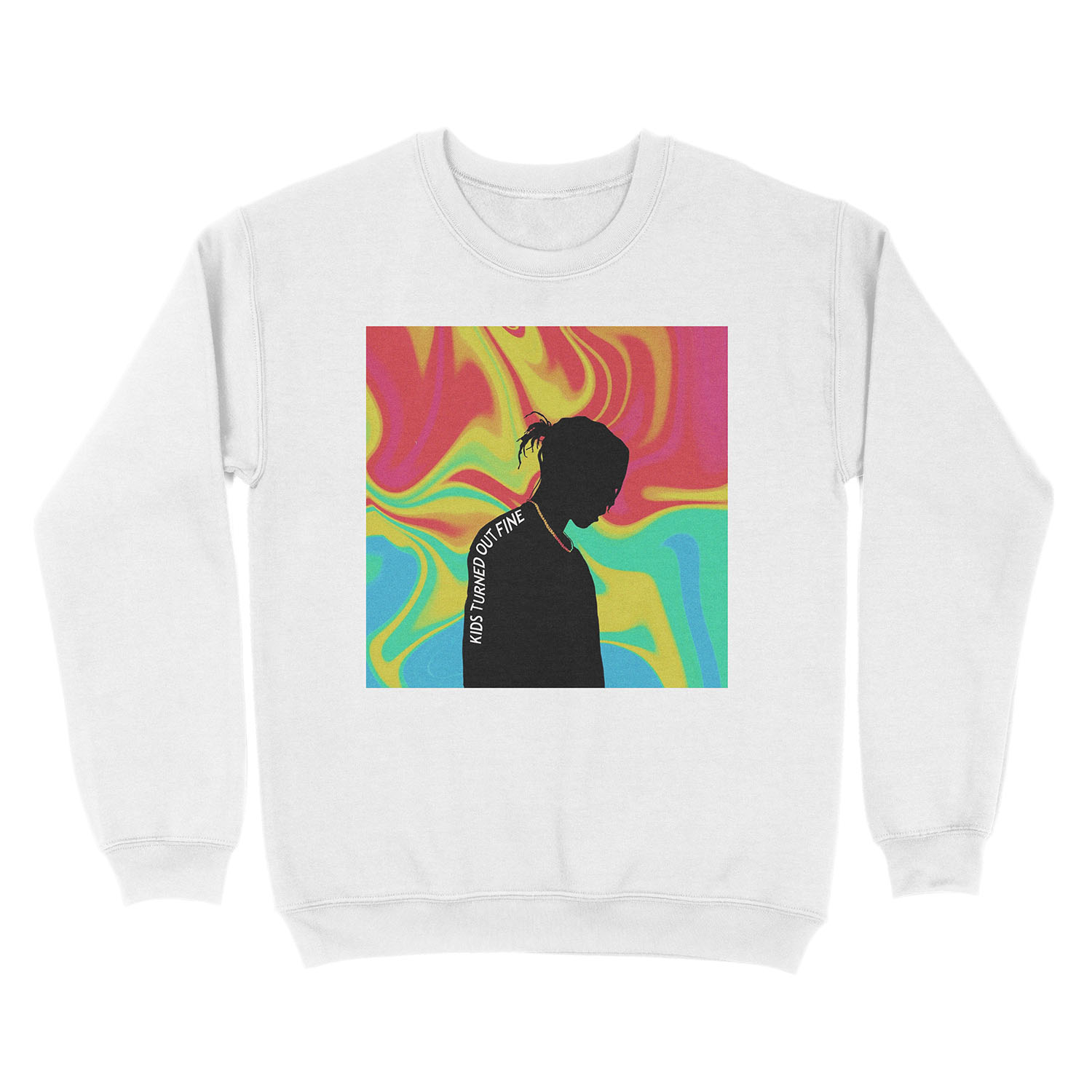 Kids Turned Out Fine Unisex Crewneck Sweatshirt - Image 2