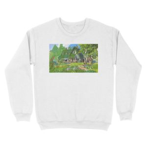 Alternative view of Kiki's Delivery Service Cottagecore Vibes Unisex Crewneck Sweatshirt