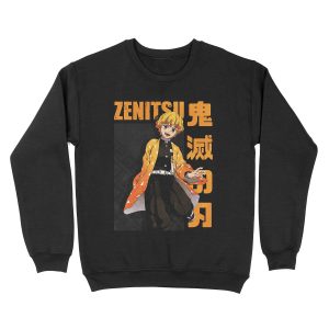 Kimetsu no Yaiba - Agatsuma Zenitsu Unisex Crewneck Sweatshirt