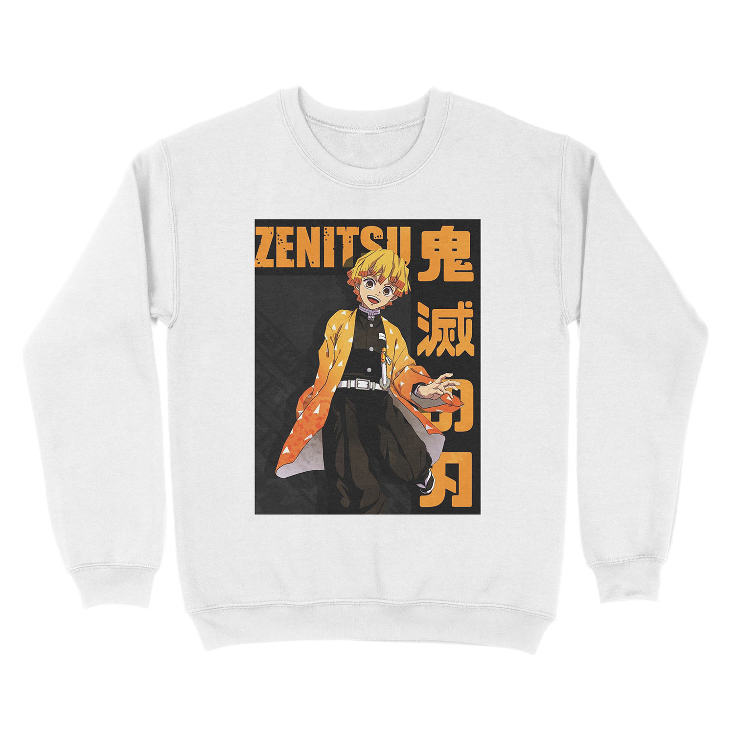 Kimetsu no Yaiba - Agatsuma Zenitsu Unisex Crewneck Sweatshirt - Image 2
