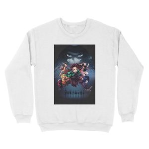 Alternative view of Kimetsu No Yaiba | Demon Slayer Unisex Crewneck Sweatshirt
