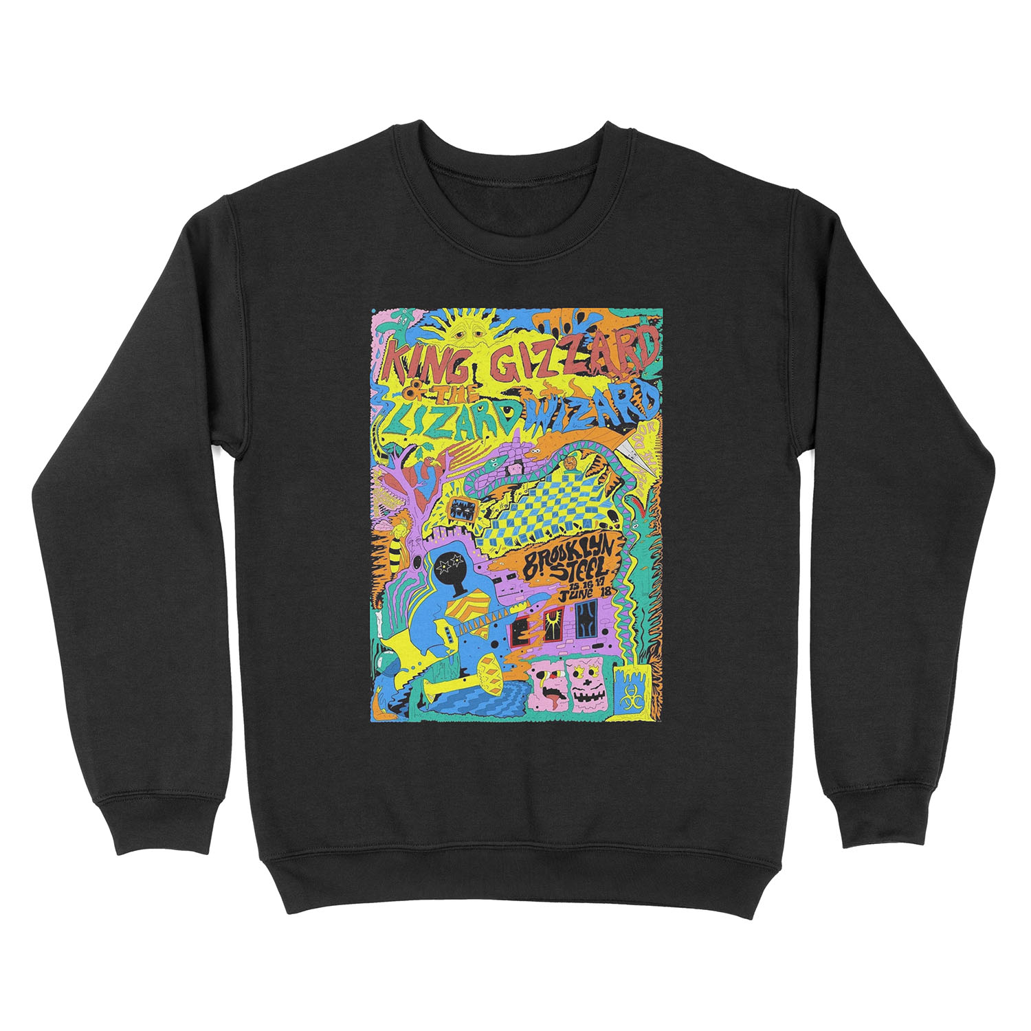 King Gizzard and the Lizard Wizard Brooklyn Gig Unisex Crewneck Sweatshirt