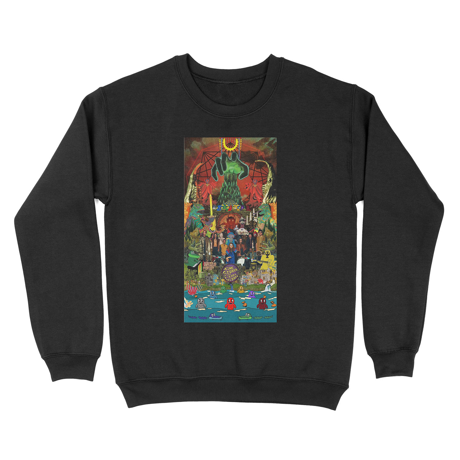 King Gizzard and the Lizard Wizard Collage - all proceeds to charity - King Gizzard's Altered Beasts Club Band Unisex Crewneck Sweatshirt