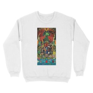 Alternative view of King Gizzard and the Lizard Wizard Collage - all proceeds to charity - King Gizzard's Altered Beasts Club Band Unisex Crewneck Sweatshirt