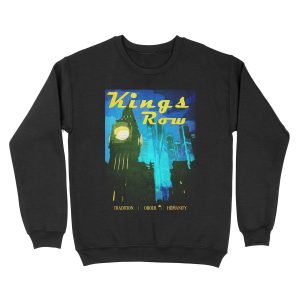 King's Row Vintage Travel Unisex Crewneck Sweatshirt