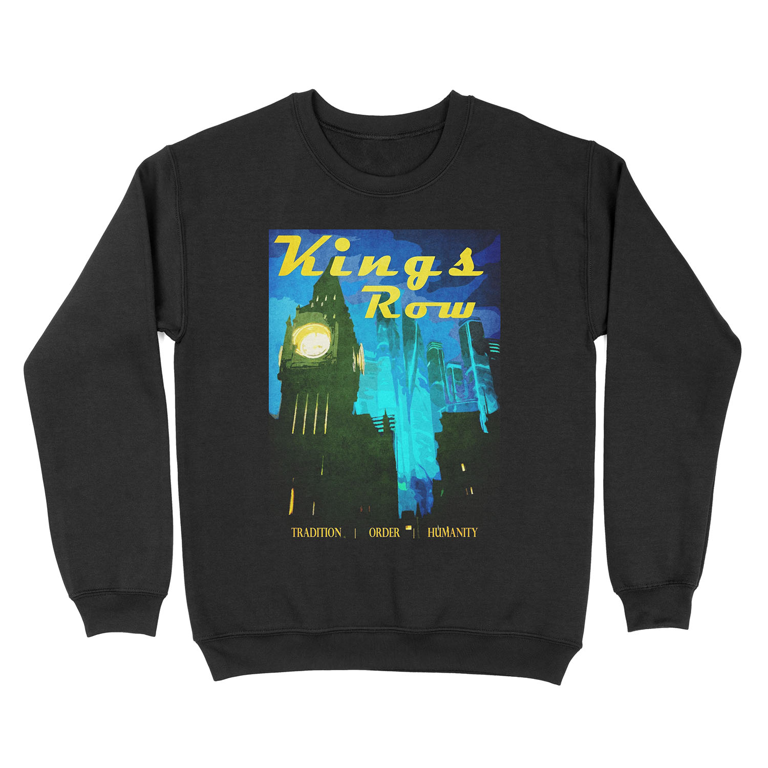King's Row Vintage Travel Unisex Crewneck Sweatshirt
