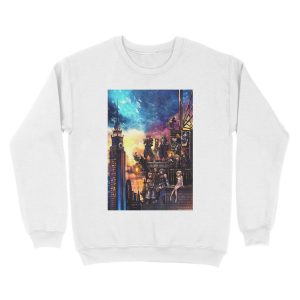 Alternative view of Kingdom hearts 3 Unisex Crewneck Sweatshirt