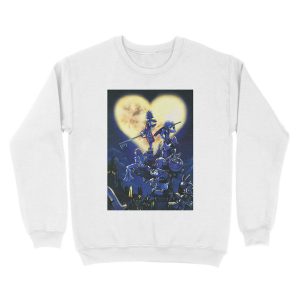 Alternative view of Kingdom Hearts - Box Art Unisex Crewneck Sweatshirt