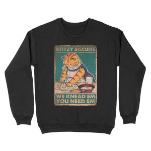 Kitty Biscuits Unisex Crewneck Sweatshirt
