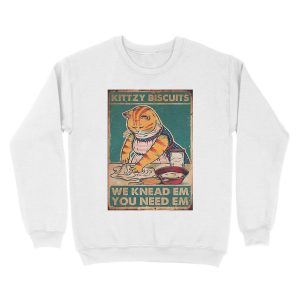 Alternative view of Kitty Biscuits Unisex Crewneck Sweatshirt