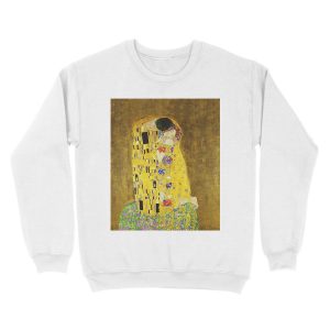 Alternative view of Klimt The Kiss Unisex Crewneck Sweatshirt