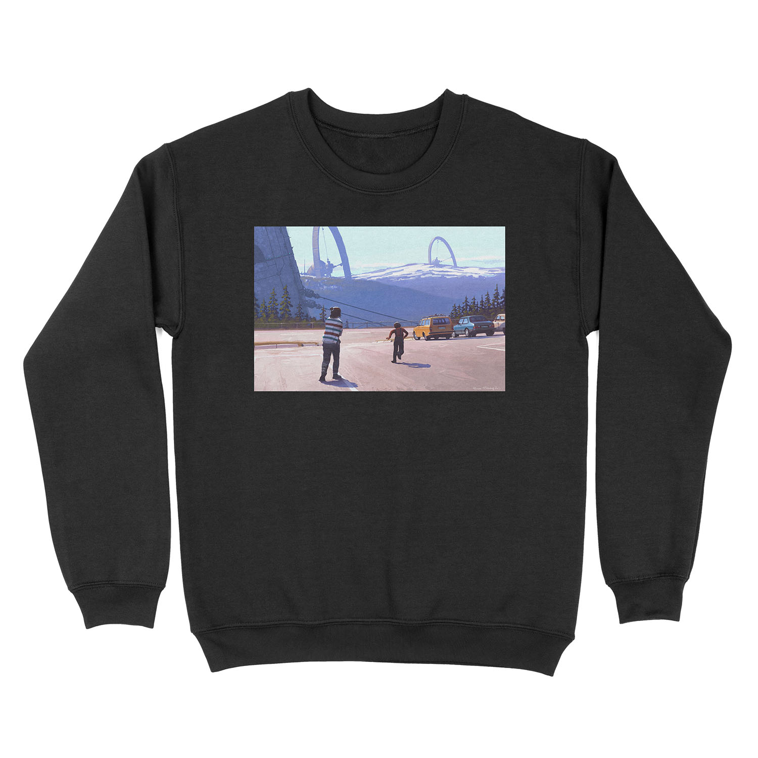 Klövsjöreläet Unisex Crewneck Sweatshirt