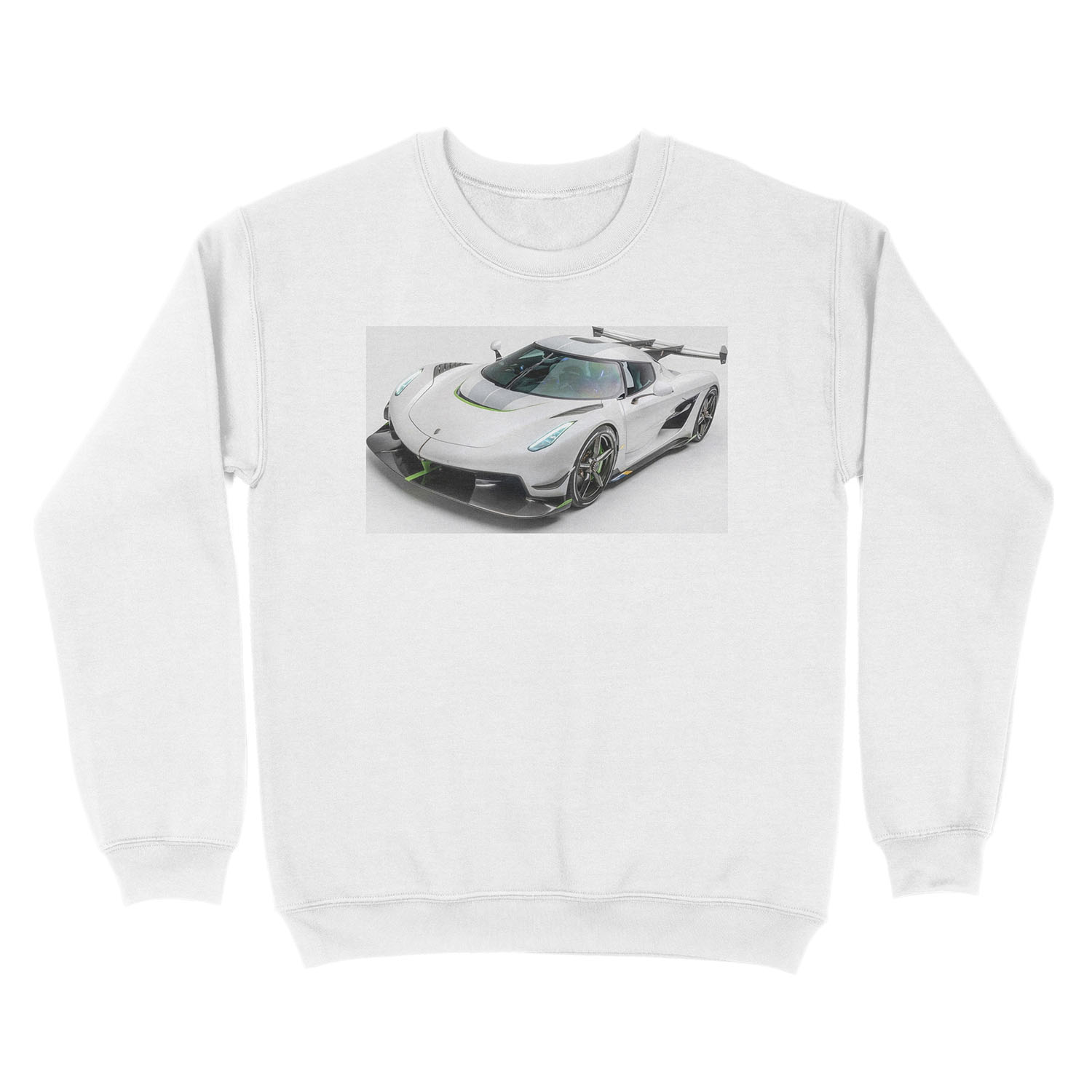 Koenigsegg Jesko front Unisex Crewneck Sweatshirt - Image 2
