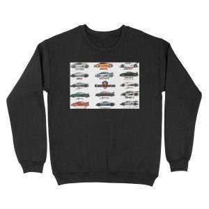 Koenigsegg Lineup Unisex Crewneck Sweatshirt