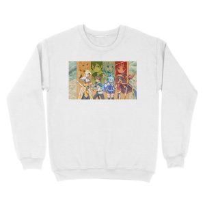 Alternative view of Konosuba 2 Unisex Crewneck Sweatshirt