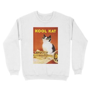 Alternative view of Kool Kat Unisex Crewneck Sweatshirt