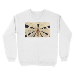 Alternative view of Kubrick's Space Odyssey Unisex Crewneck Sweatshirt
