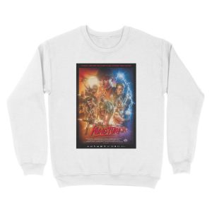 Alternative view of Kung Fury Unisex Crewneck Sweatshirt