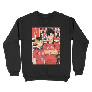 kuroo and kenma Unisex Crewneck Sweatshirt