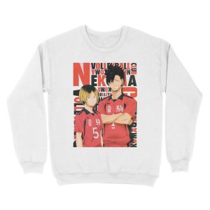 Alternative view of kuroo and kenma Unisex Crewneck Sweatshirt