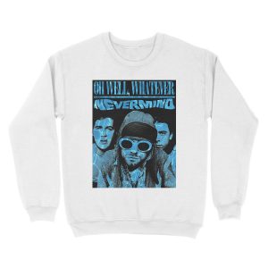 Alternative view of KurtCobain Nevermind Unisex Crewneck Sweatshirt
