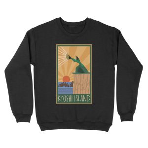Kyoshi Island Print w/ the Unagi Unisex Crewneck Sweatshirt