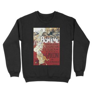 La Boheme Vintage Unisex Crewneck Sweatshirt