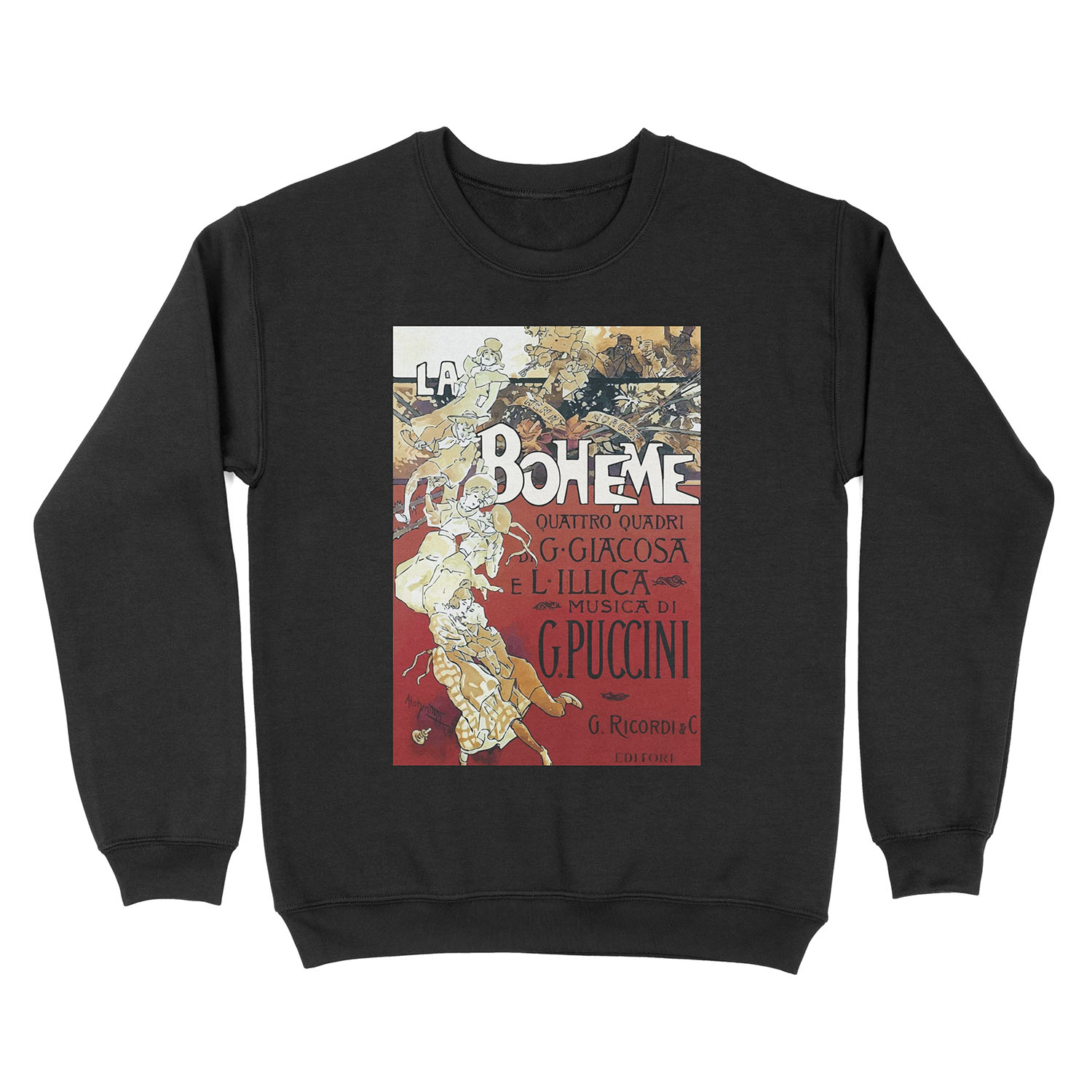 La Boheme Vintage Unisex Crewneck Sweatshirt