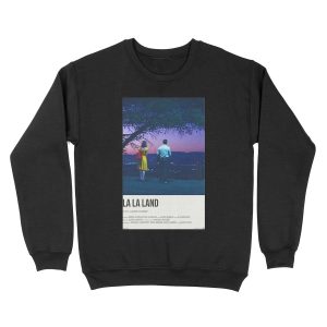 la la land cinta love - nambahi Unisex Crewneck Sweatshirt