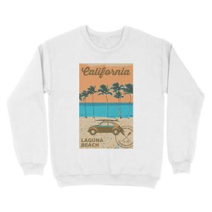Alternative view of Laguna Beach - California. Unisex Crewneck Sweatshirt