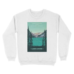 Alternative view of Lake Louise Unisex Crewneck Sweatshirt