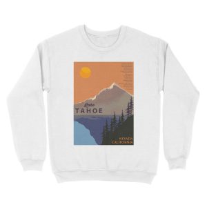 Alternative view of Lake Tahoe. Unisex Crewneck Sweatshirt