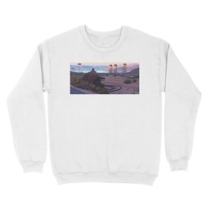 Alternative view of Lake View Drive Unisex Crewneck Sweatshirt
